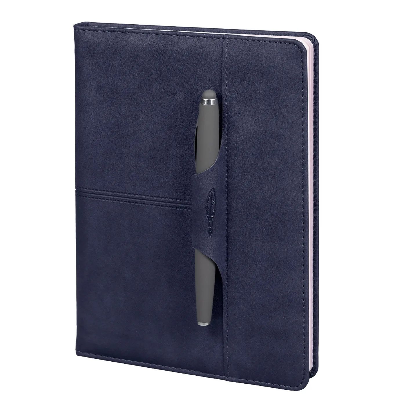 ATAKULE LACİVERT TARİHSİZ DEFTER (15X21 CM)
