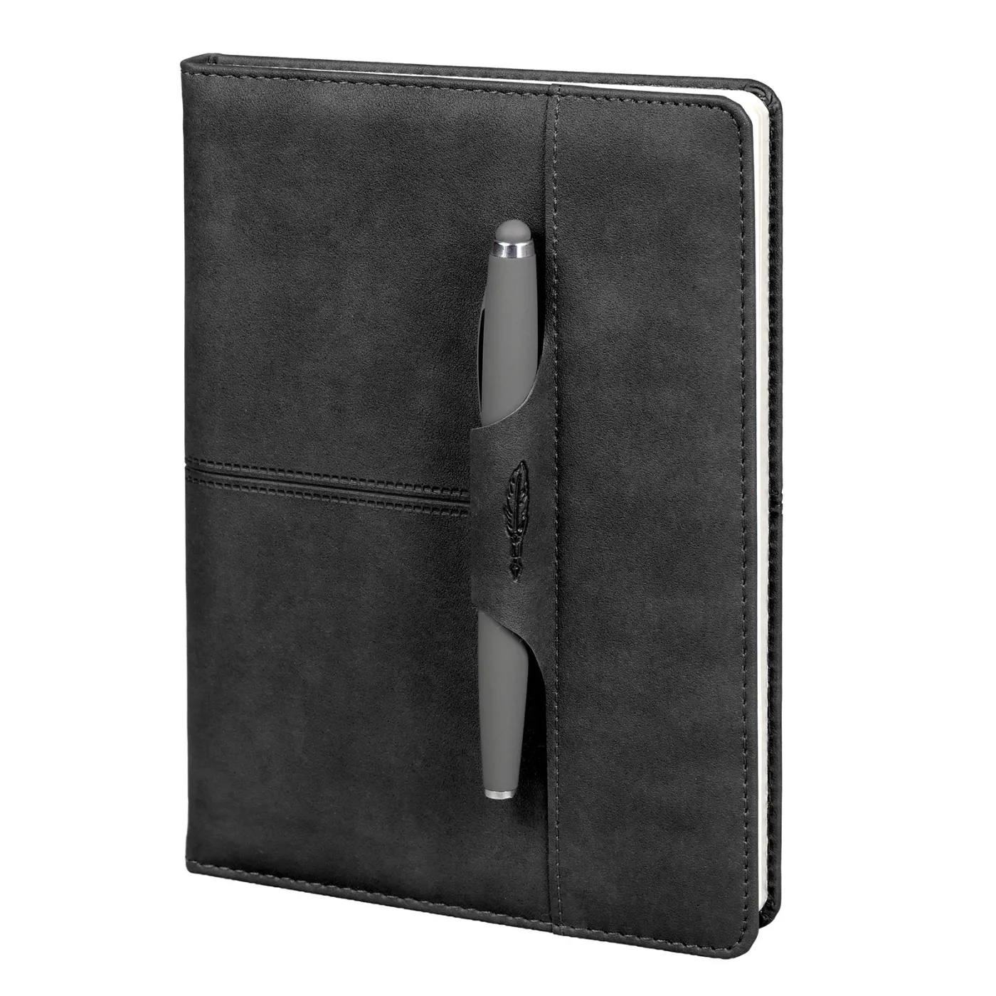 ATAKULE SİYAH TARİHSİZ DEFTER (15X21 CM)