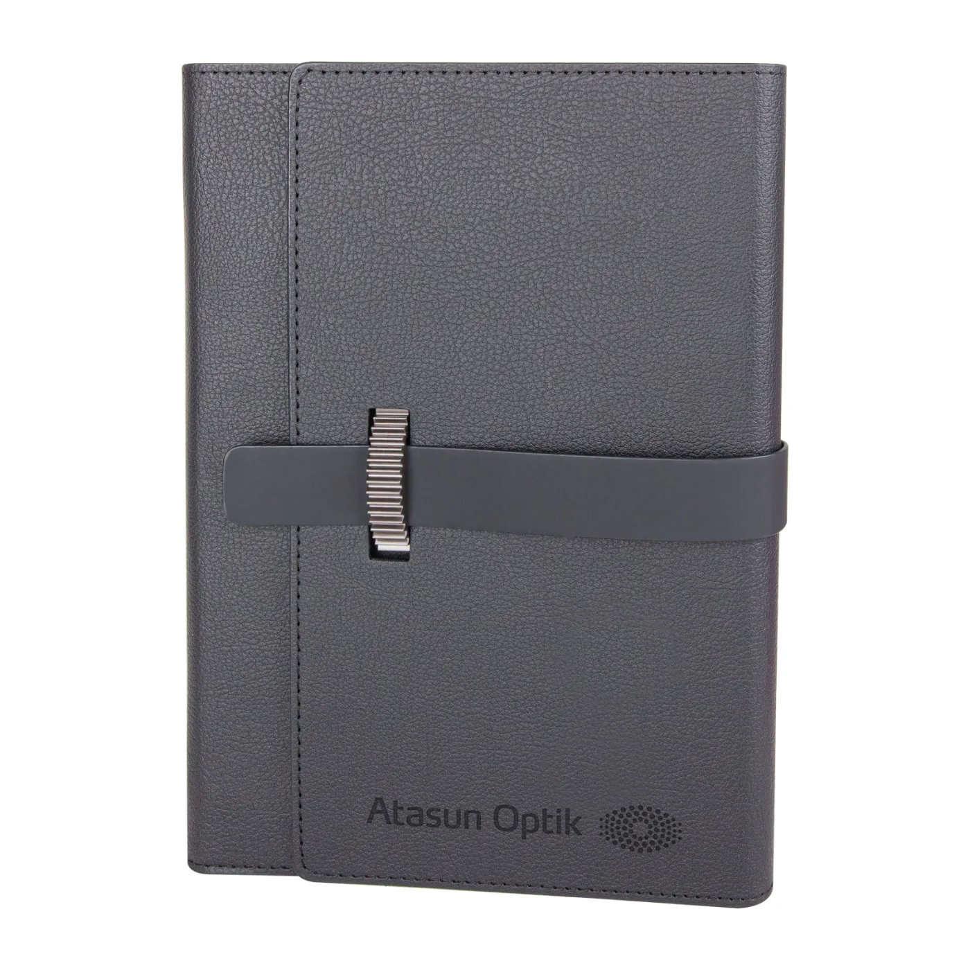 DEMİRTEPE SİYAH TARİHSİZ ORGANİZER DEFTER (17x22CM)