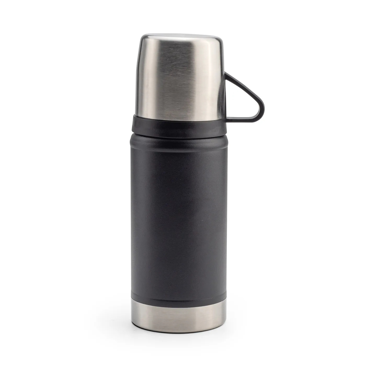 KARTEPE SİYAH 500 ML BARDAKLI TERMOS
