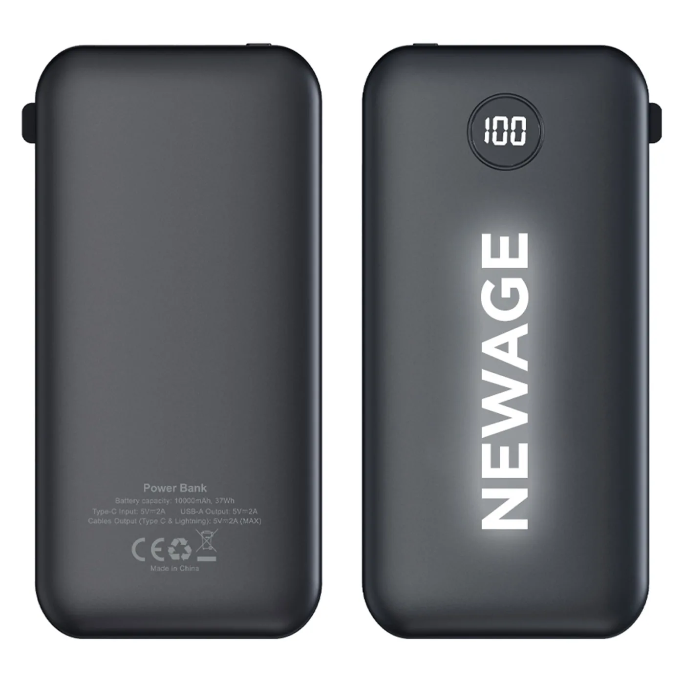 ÖLÜDENİZ 10.000 MAH SİYAH POWERBANK
