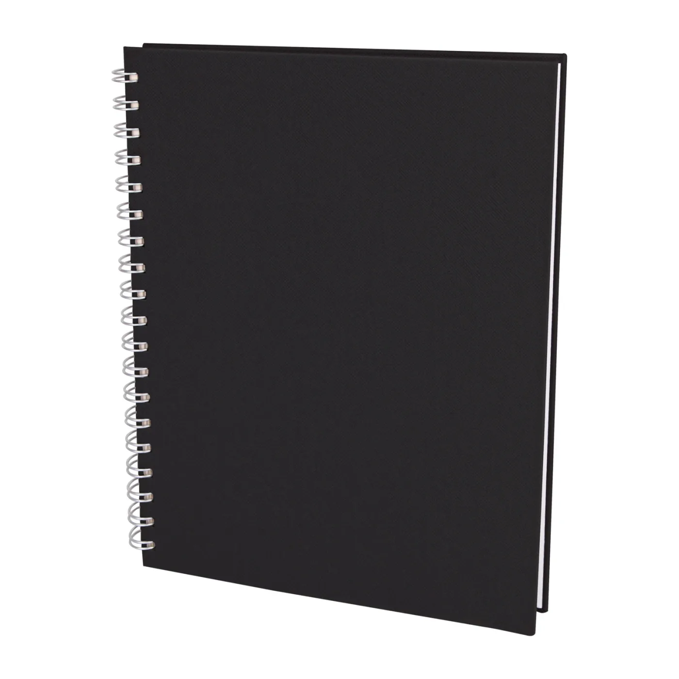 SEĞMENLER SİYAH KARELİ SPİRALLİ TARİHSİZ DEFTER (19X25 CM)