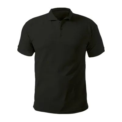 AÇELYA SİYAH M POLO YAKA TİŞÖRT
