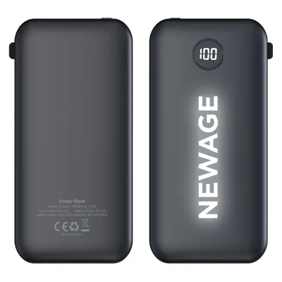 ÖLÜDENİZ 10.000 MAH SİYAH POWERBANK