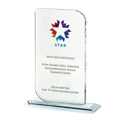 PINAR KRİSTAL PLAKET