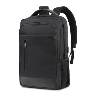 YÖRÜNGE SİYAH LAPTOP BÖLMELİ SIRT ÇANTASI