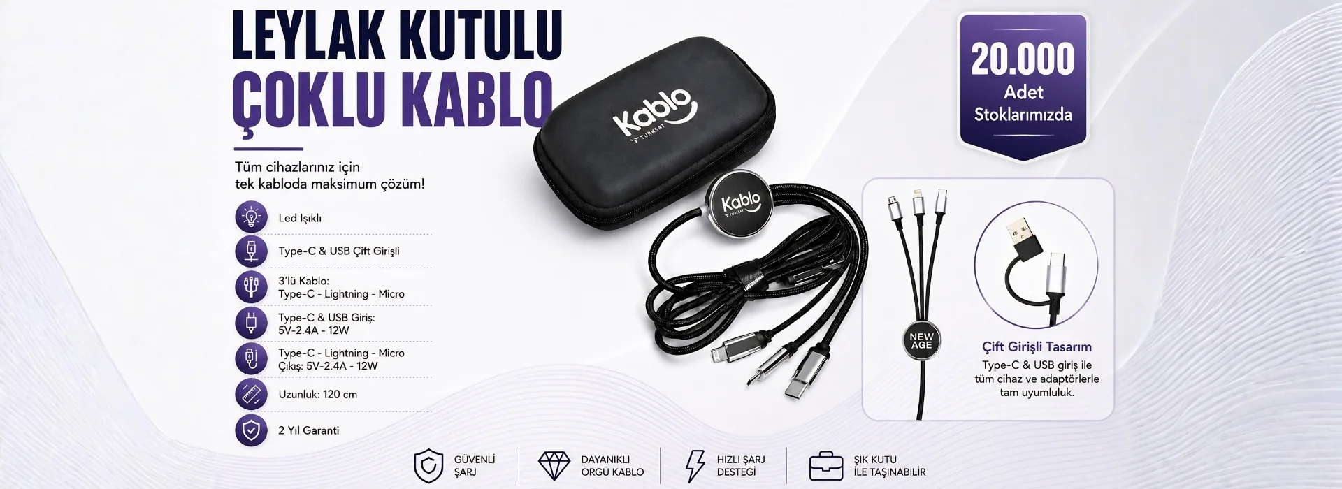 Leylak Çoklu Kablo