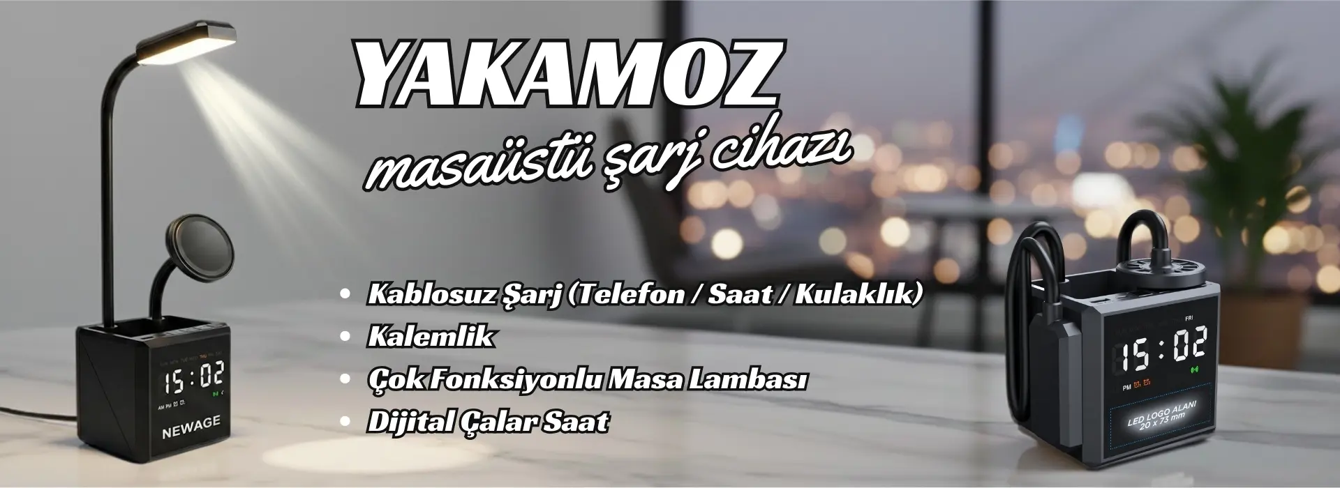 Yakamoz Şarj Cihazı